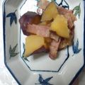 TOSHIKO922's cooksnap of when they made さつま芋とベーコンの蜂蜜煮.
