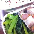 chococo218's cooksnap of when they made 簡単：レンジ１分：小松菜の生姜酢醤油和え.