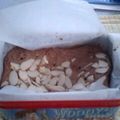 みんみんこ's cooksnap of when they made ★お菓子の缶で焼くケーキ（チョコ味）★.