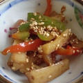 さんぱうろ's cooksnap of when they made ピーマンとちくわ♪がら炒め(*⌒—⌒*).