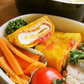 わん吉の母's cooksnap of when they made 簡単ｵﾑﾚﾂ風卵焼き☆お弁当おかずに.