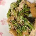 しゅんのいちごまま's cooksnap of when they made かぶの葉と油あげのお惣菜.