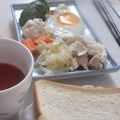 きらり流れ星's cooksnap of when they made ◆レンジ調理♡しっとり鶏むね肉の蒸し鶏◆.