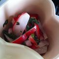 むちmuchiko's cooksnap of when they made かぶとバジルのマリネ.