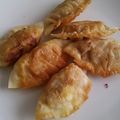 ごりたま's cooksnap of when they made 簡単～♪ツナたまチーズの握り揚げ餃子♪.