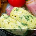 もっぺ♪'s cooksnap of when they made ほうれん草入り卵焼き♡チーズ風味♡.