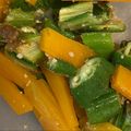 ヨッチこ's cooksnap of when they made おくら和え物～１才３ヶ月幼児食&おつまみ.