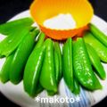 makoto♪'s cooksnap of when they made たったひとふり！スナップえんどうマヨ.