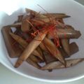 ☆まりぽょ☆'s cooksnap of when they made ごぼうとコンニャクのキンピラ♬.