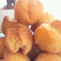 なっかいこっちゃん's cooksnap of when they made ★自画自賛★激うま★サーターアンダギー★.