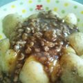 MIE88888's cooksnap of when they made 和食☆新じゃが★そぼろあん.