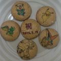 だいちゅー's cooksnap of when they made 超簡単しっとりカラーキャラクッキー.