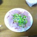 わさび♪'s cooksnap of when they made スズキ（白身魚）のカルパッチョ.