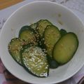 mocoharuhi's cooksnap of when they made あっさりあと引くきゅうりの漬物.