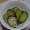 mocoharuhi's cooksnap of when they made あっさりあと引くきゅうりの漬物.