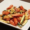 マユガリータ's cooksnap of when they made ズッキーニとチョリソーのクミン炒め.