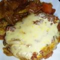 ちおるんば's cooksnap of when they made いつもより豪華に！トマト煮込みハンバーグ.