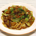 杏子_'s cooksnap of when they made 濃厚♪残ったカレーで簡単焼きうどん.