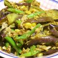 Rick_t's cooksnap of when they made 茄子とインゲンのツナカレー炒め.