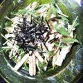 ラグゼ's cooksnap of when they made 長いもと水菜の梅サラダ.