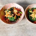 さくらん餅's cooksnap of when they made 彩り栄養嬉しい☆大根葉の卵とじ.