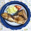 mmameco's cooksnap of when they made 味付けは醤油だけのぶりカマ焼き.