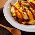 ria･ria's cooksnap of when they made 焼きそば☆ランチに【オムソバ】.