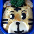 keiiko's cooksnap of when they made キャラ弁＊しまじろうのオムライス.