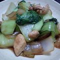 しゃとみぃ's cooksnap of when they made 鶏とチンゲンサイの中華炒め.