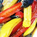 ハイネ♪'s cooksnap of when they made パプリカとなすの煮物.