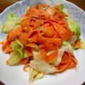 月見なっとう's cooksnap of when they made にんじんの梅マヨあえ.
