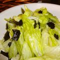 コニP's cooksnap of when they made レタスと海苔のサラダ.