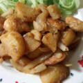みひどん's cooksnap of when they made しっとり鶏ムネ肉とじゃがいもの味噌炒め♪.
