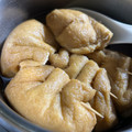 ロミみ's cooksnap of when they made お弁当にも♪大和芋と油揚げの袋煮♪.