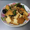 ゆな☆りく★mama's cooksnap of when they made ☆簡単☆厚揚げ＆豚肉＆茄子の中華味噌炒め.
