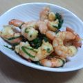 medaru's cooksnap of when they made 簡単！海老のさっぱりシソバター炒め☆.