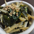 ララサラマ's cooksnap of when they made 簡単★もやし＆ほうれん草＆ワカメのナムル.