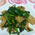 arisuhime's cooksnap of when they made 簡単でも美味しいニラ豚炒め☆.