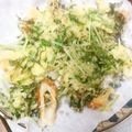 えんちらーだ's cooksnap of when they made 水菜のかき揚げ.