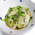 megtam♪'s cooksnap of when they made 簡単☆新玉ねぎとキュウリのポン酢和え.