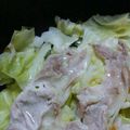 fjmsh's cooksnap of when they made 春きゃべつを食べよう☆蒸し豚と共に☆.
