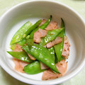 すずきはなこ's cooksnap of when they made お弁当に♡さやえんどうとハムの醤油炒め♡.