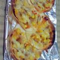 ナギヤ1114's cooksnap of when they made 残り物！餃子の皮ピザ.