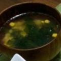 きむしぃ's cooksnap of when they made わかめとコーンの中華スープ.