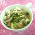 みなみんくっきんぐ's cooksnap of when they made ✿ダシダで豆腐としめじのお味噌汁✿.
