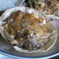marwee's cooksnap of when they made 余った餃子皮＆カレー＆キャベツグラタン♪.