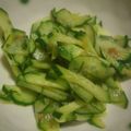 プーニー's cooksnap of when they made さっぱり*。ごま油がそそる♡梅きゅうり.