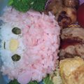 みほちゃんまん114's cooksnap of when they made ふわふわピアノちゃん弁当：キャラ弁.