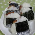 ぼくぺん's cooksnap of when they made ひと手間加えてランクＵＰ☆うちのおにぎり.