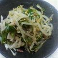 のじまさん's cooksnap of when they made もやしとピーマンのナムル風☆.